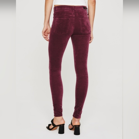 VELVET HIGH-RISE FARRAH SKINNYPANTS - Picture 4 of 5